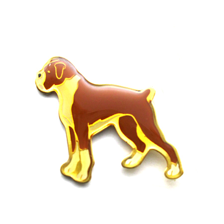 Lapel pin with epoxy 8 dog pin