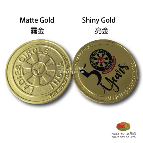 Zinc alloy commemorative coins